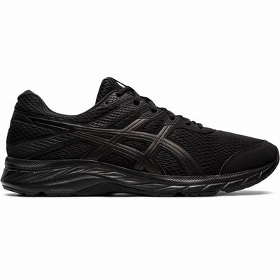 Asics Gel-Contend 6 - Miesten Juoksukengät - Mustat